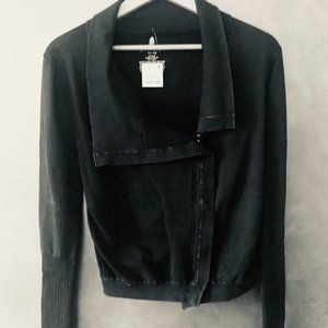 NEW Free People Mercury Moto Cardigan Size M/L